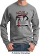 Mens Three Stooges Sweatshirt Nyukleheads Garage Sweat Shirt