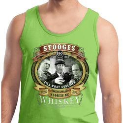 Mens Three Stooges Tanktop Moonshine Whiskey Tank Top Mens Three Stooges Tanktop Moonshine Whiskey Tank Top