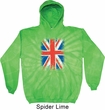 Mens UK Flag Hoodie Union Jack Tie Dye Hoody