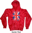 Mens UK Flag Hoodie Union Jack Tie Dye Hoody