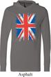 Mens UK Flag Shirt Union Jack Lightweight Hoodie Tee T-Shirt
