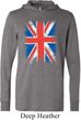 Mens UK Flag Shirt Union Jack Lightweight Hoodie Tee T-Shirt