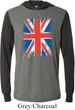 Mens UK Flag Shirt Union Jack Lightweight Hoodie Tee T-Shirt