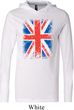 Mens UK Flag Shirt Union Jack Lightweight Hoodie Tee T-Shirt