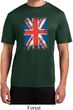 Mens UK Flag Shirt Union Jack Moisture Wicking Tee T-Shirt