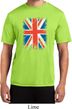 Mens UK Flag Shirt Union Jack Moisture Wicking Tee T-Shirt
