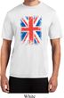 Mens UK Flag Shirt Union Jack Moisture Wicking Tee T-Shirt