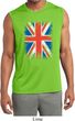 Mens UK Flag Shirt Union Jack Sleeveless Moisture Wicking Tee T-Shirt