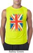 Mens UK Flag Shirt Union Jack Sleeveless Tee T-Shirt