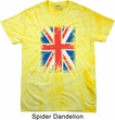 Mens UK Flag Shirt Union Jack Spider Tie Dye Tee T-shirt