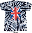 Mens UK Flag Shirt Union Jack Twist Tie Dye Tee T-shirt