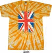 Mens UK Flag Shirt Union Jack Twist Tie Dye Tee T-shirt