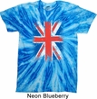 Mens UK Flag Shirt Union Jack Twist Tie Dye Tee T-shirt