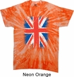 Mens UK Flag Shirt Union Jack Twist Tie Dye Tee T-shirt