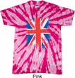 Mens UK Flag Shirt Union Jack Twist Tie Dye Tee T-shirt