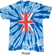 Mens UK Flag Shirt Union Jack Twist Tie Dye Tee T-shirt