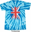 Mens UK Flag Shirt Union Jack Twist Tie Dye Tee T-shirt