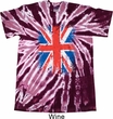 Mens UK Flag Shirt Union Jack Twist Tie Dye Tee T-shirt
