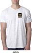 Mens US Army Pocket Print Burnout Shirt