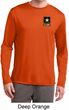 Mens US Army Pocket Print Dry Wicking Long Sleeve