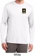 Mens US Army Pocket Print Dry Wicking Long Sleeve