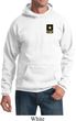 Mens US Army Pocket Print Hoodie