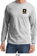 Mens US Army Pocket Print Long Sleeve