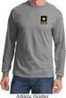 Mens US Army Pocket Print Long Sleeve