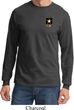 Mens US Army Pocket Print Long Sleeve