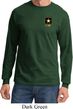 Mens US Army Pocket Print Long Sleeve