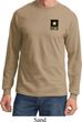 Mens US Army Pocket Print Long Sleeve