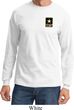 Mens US Army Pocket Print Long Sleeve