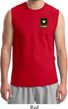 Mens US Army Pocket Print Muscle Shirt