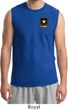 Mens US Army Pocket Print Muscle Shirt