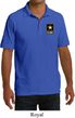 Mens US Army Pocket Print Pique Polo