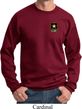 Mens US Army Pocket Print Sweatshirt