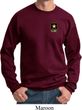 Mens US Army Pocket Print Sweatshirt