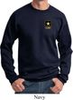 Mens US Army Pocket Print Sweatshirt