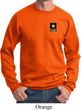 Mens US Army Pocket Print Sweatshirt