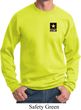 Mens US Army Pocket Print Sweatshirt