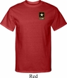 Mens US Army Pocket Print Tall T-shirt