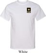 Mens US Army Pocket Print Tall T-shirt