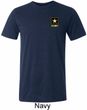 Mens US Army Pocket Print Tri Blend Tee