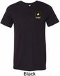 Mens US Army Pocket Print Tri Blend Tee