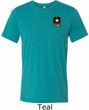 Mens US Army Pocket Print Tri Blend Tee