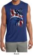 Mens USA American Icon Dry Wicking Sleeveless Shirt