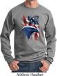 Mens USA Sweatshirt American Icon Sweat Shirt