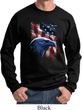 Mens USA Sweatshirt American Icon Sweat Shirt