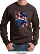 Mens USA Sweatshirt American Icon Sweat Shirt
