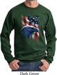 Mens USA Sweatshirt American Icon Sweat Shirt